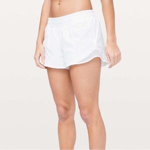Lululemon Hotty Hot Short I *Long 4" - White